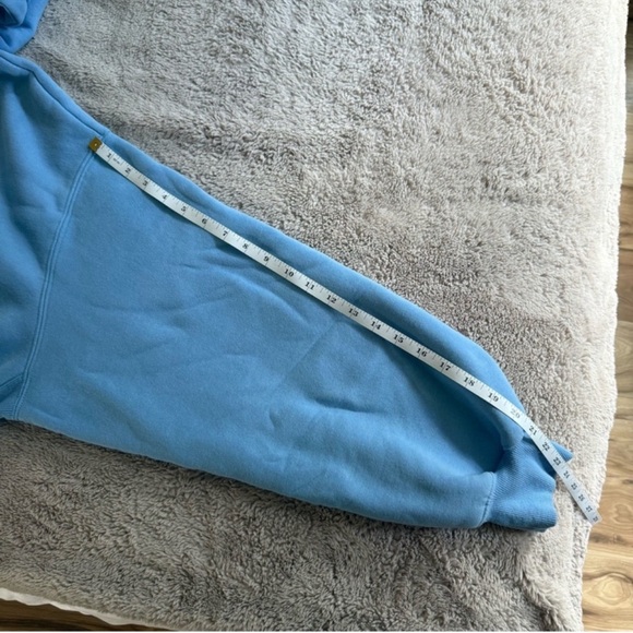 Happy Camp3r Blue Hooded Sweatshirt - Picture 7 of 9